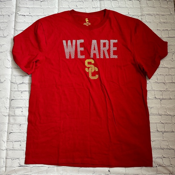 Men's Large USC Trojans We Are SC T-Shirts Size XL - Picture 1 of 3